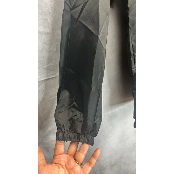 Vintage USA Olympics Mens Spell Out Full Zip Windbreaker Jacket Black Size XL - Picture 5 of 9